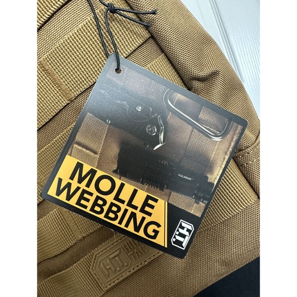 Highland Tactical EXPO EDC Molle Crossbody Sling Bag Dark Desert HL-SH-11-DKDS - Picture 2 of 8